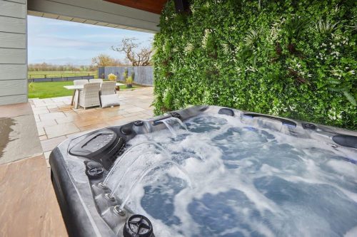 Relax with a hot tub